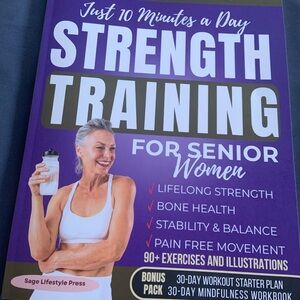 Strength Training Book for Senior Women